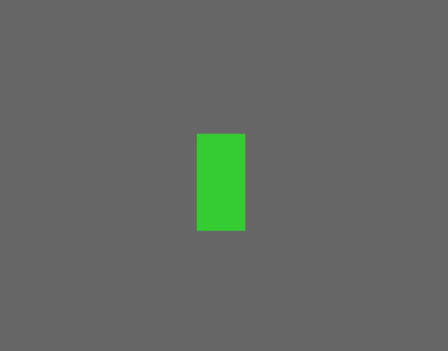 a screenshot of a green rectangle